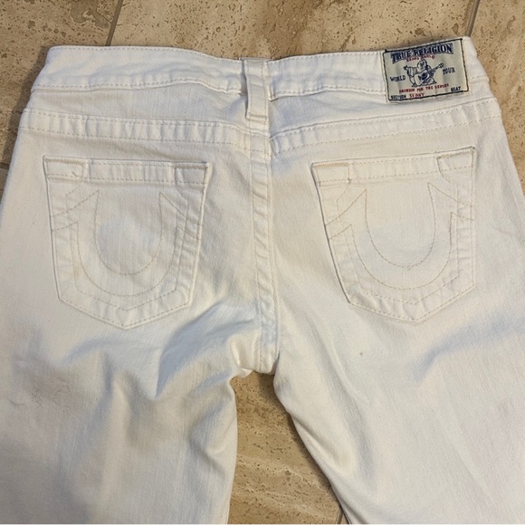 True Religion Off-White Denim Jeans - Picture 5 of 5